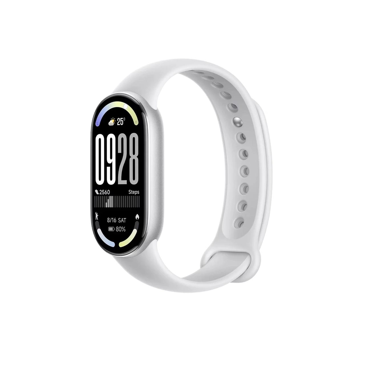 ساعت هوشمند Xiaomi مدل Mi Band 10 M2459B1 - نقره ای (گارانتی 12 ماهه شرکتی)جدید