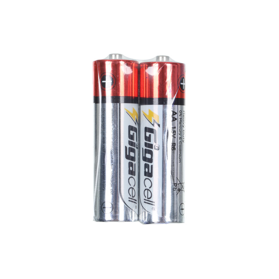باتری قلمی GigaCell-AA مدل R6-2s (بسته 2 عددی)جدید