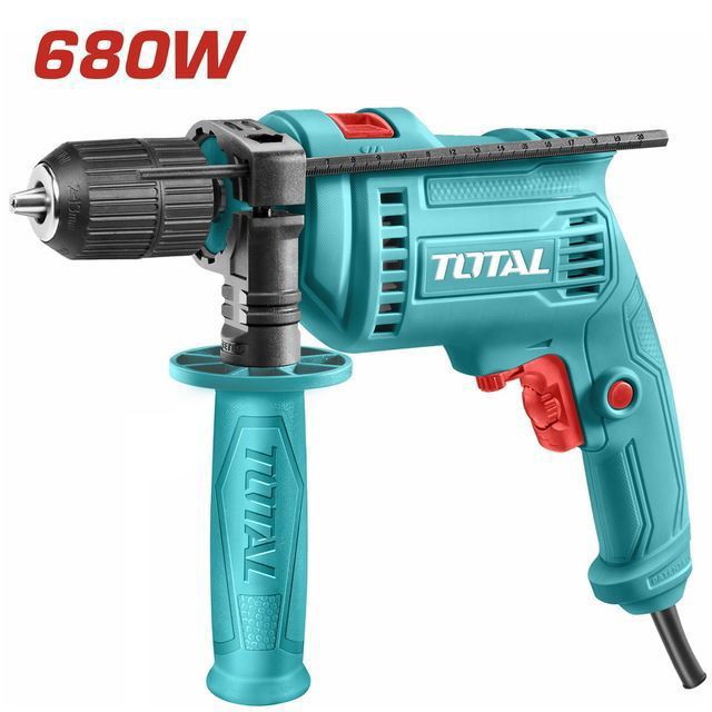دریل چکشی برقی 13m توتال مدل TG1061356-2