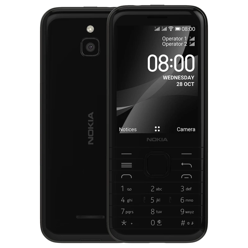 گوشی موبایل نوکیا مدل 4G 8000 TA-1311 FA دارای wifi دوسیم