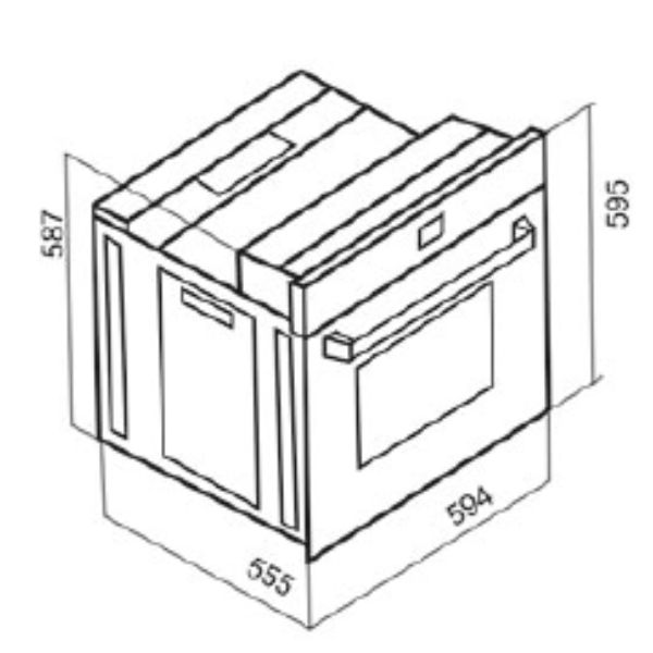فر داتیس مدل DF-675 طوسی توکار برقی