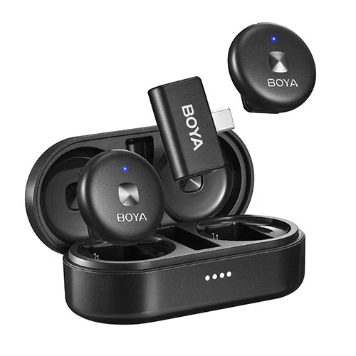 میکروفون بی سیم دو مخاطبه تایپ سی بویا مدل Boya Omic-uجدید