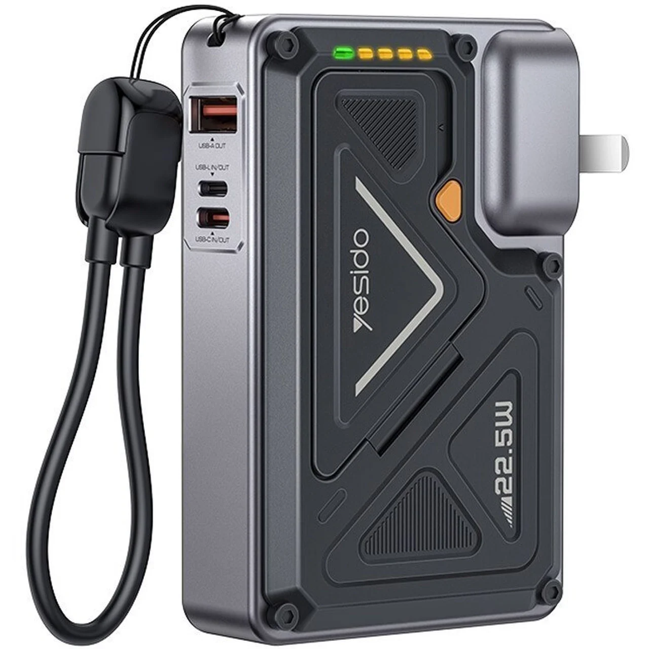 پاوربانک PD و فست شارژ Yesido 22.5W 20000mAh مدل MH103جدید