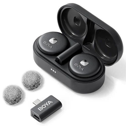 میکروفون بی سیم دو مخاطبه تایپ سی بویا مدل Boya Omic-uجدید