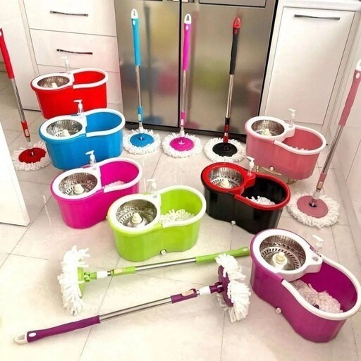 سطل تی چرخشی Magic Mop