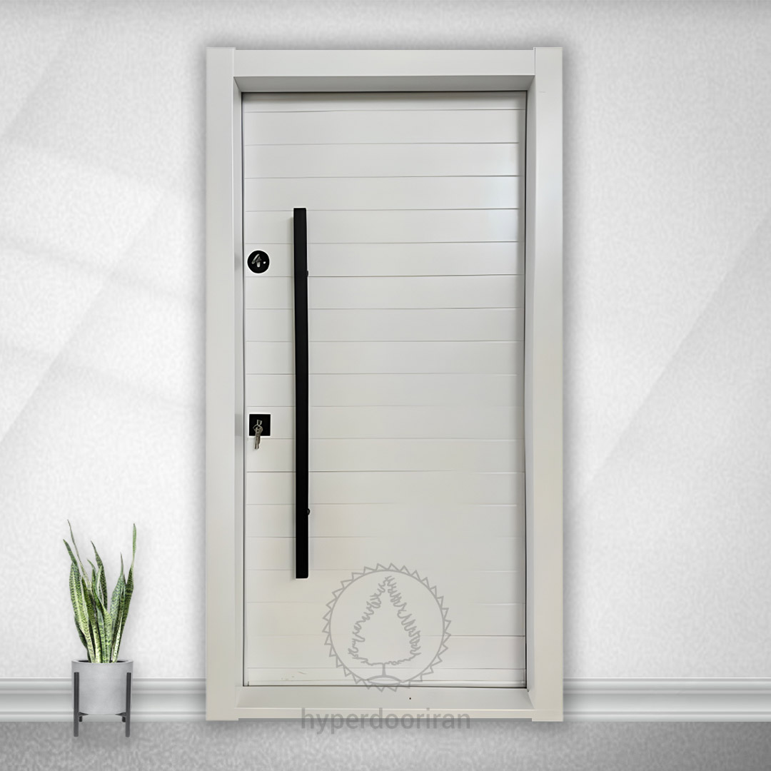 درب ضد سرقت رویه فلز شیاری افقی (HZ-40)