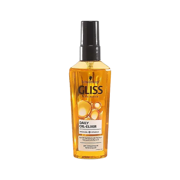 خرید روغن آرگان گلیس اصل | بهترین قیمت روغن مو آرگان gliss آلمانی با حجم 75 میل از فروشگاه روزیوا