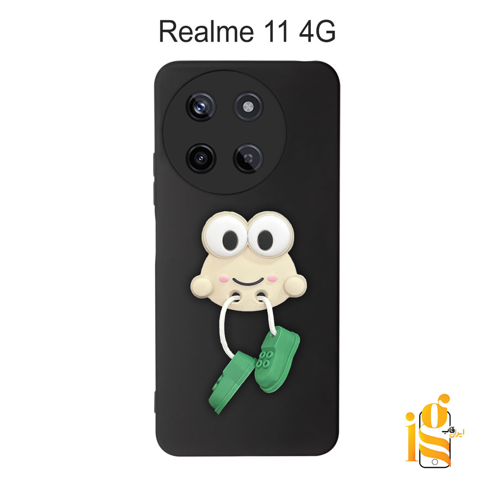قاب عروسکی طرح قورباغه برای موبایل ریلمی Realme 11 4G