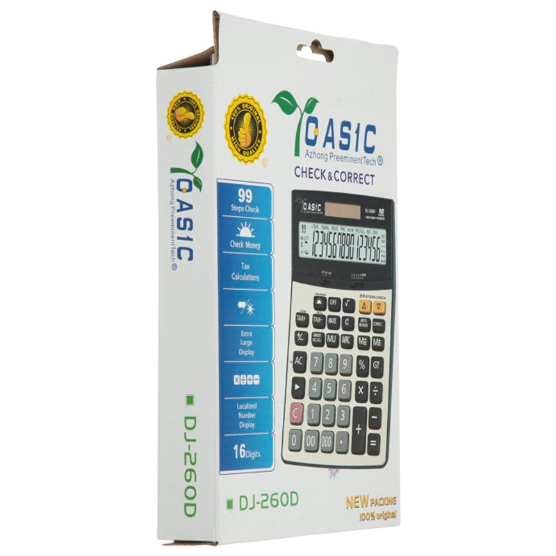 ماشین حساب کاسیک مدل DJ-260D مدل 1جدید