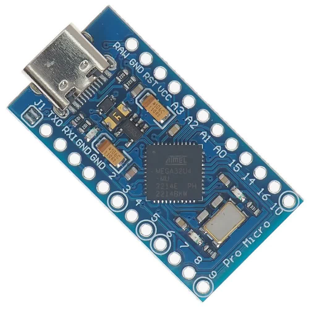 آردوینو PRO MICRO-5v با سوکت TYPE-Cجدید