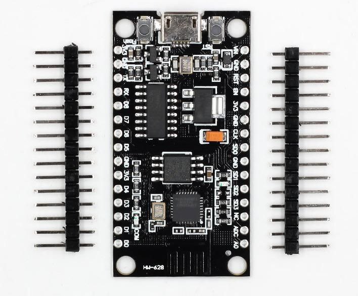 برد توسعه ESP8266-WEMOS با حافظه فلش 32 مگابایت مدل HW628 مدل 1جدید