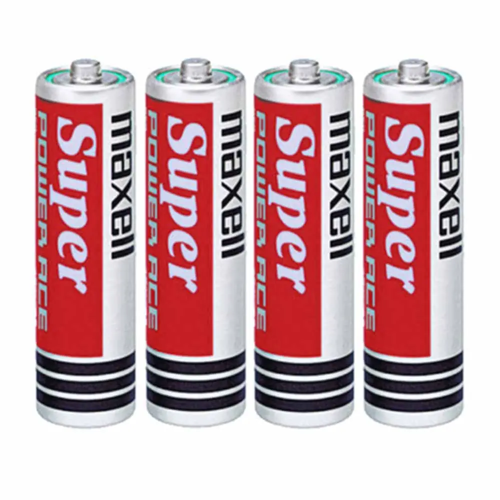 باتری قلمی مکسل مدل MAXELL SUPER POWER ACE RED بسته 4 عددی مدل 1جدید