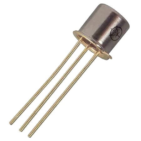 ترانزیستور فلزی NPN 60V,0.8A, 2N2222جدید