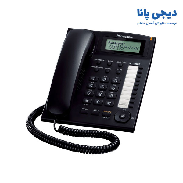 تلفن رومیزی حافظه دار پاناسونیک مدل Panasonic KX-TS880MX