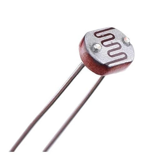 سنسور نور فتوسل LDR 5mm - سنسور مقاومت نوری حرکتی (فوتوسل) 