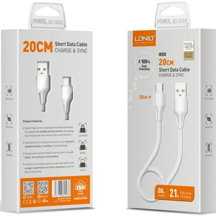 کابل شارژ Ldnio مدل LS540جدید