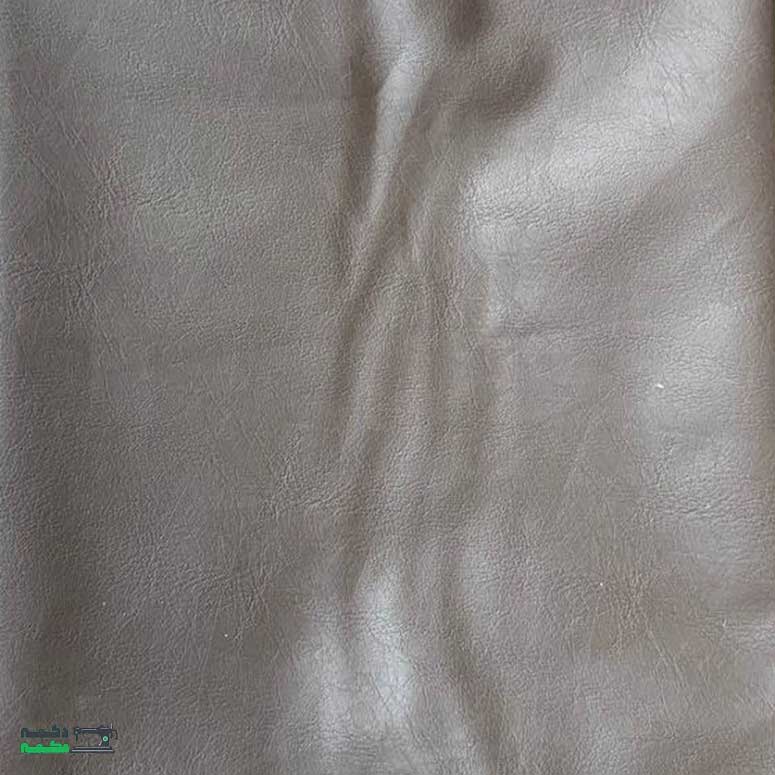 پارچه چرم پشت جودون قهوه ای سوخته