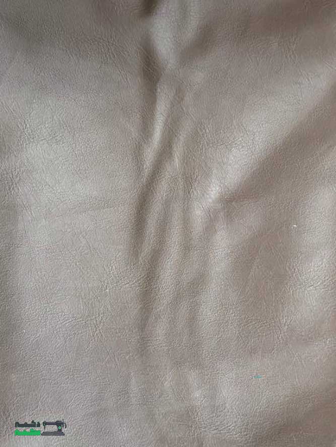 پارچه چرم پشت جودون قهوه ای سوخته