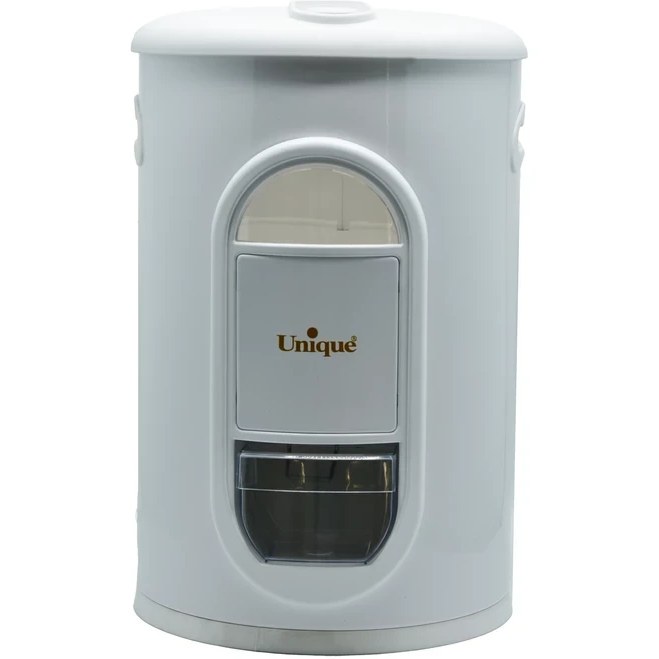 سطل برنج یونیک مدل UN-4140 ظرفیت 10 کیلوگرم پیمانه دار سفید