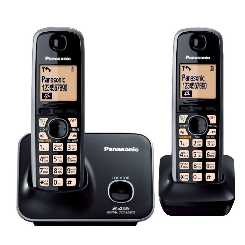 0 تلفن بی سیم پاناسونیک مدل KX-TG3712BXجدید