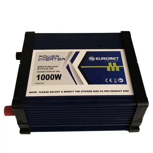 اینورتر یورونت کد 1000w-12v ظرفیت 1000 واتجدید