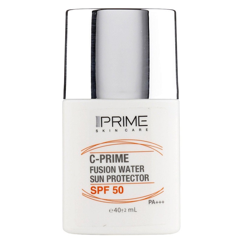 فلوئید ضدآفتاب بیرنگ پرایم SPF50 مدل C-Prime Fusion Water مناسب انواع پوست، حجم 40 میلیلیتر مدل 1