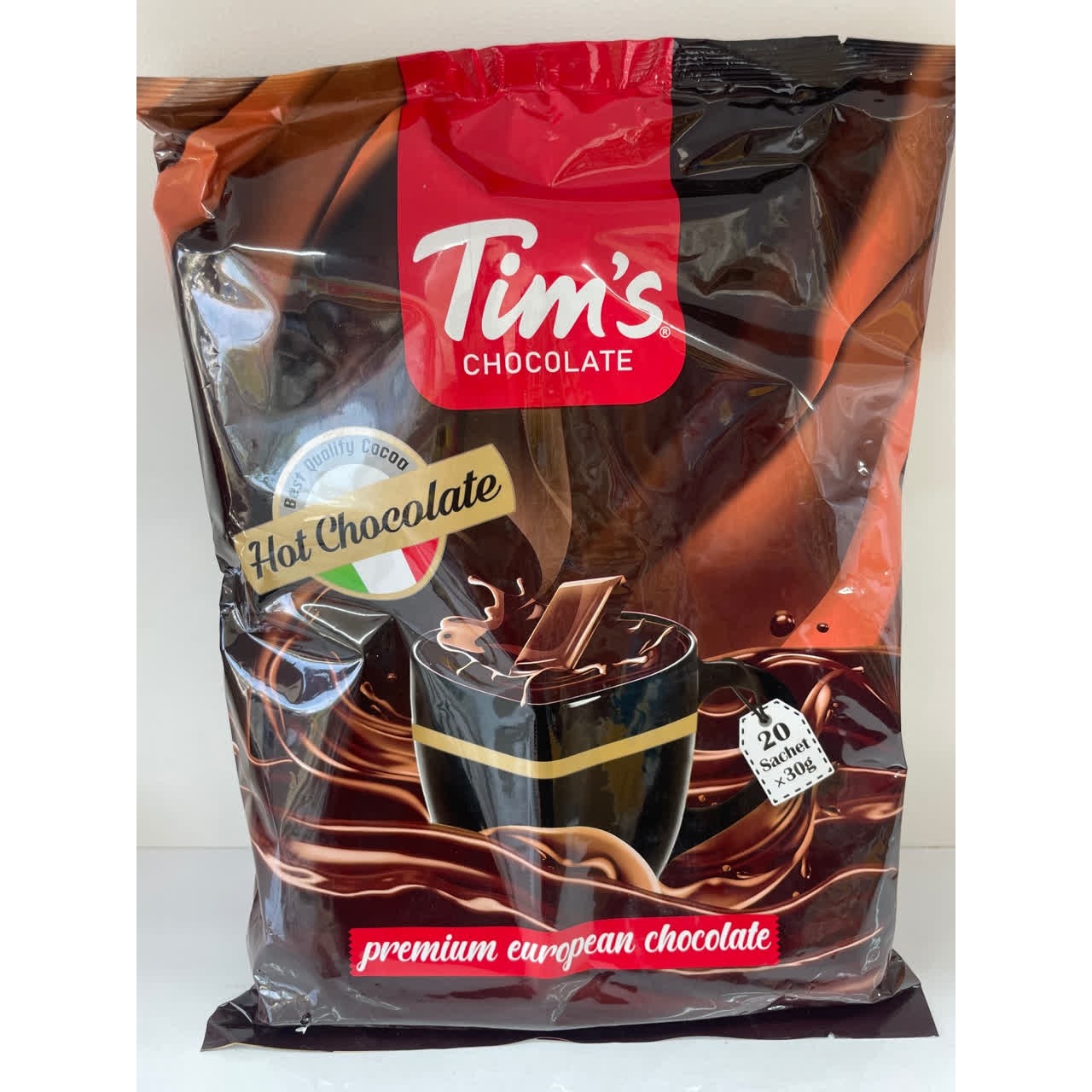 هات چاکلت تیمز Tim s Chocolate - بسته 20 عددی