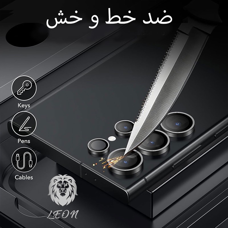 محافظ لنز دوربین فلزی مدل لنز محافظ مناسب برای گوشی موبایل سامسونگ Galaxy A15