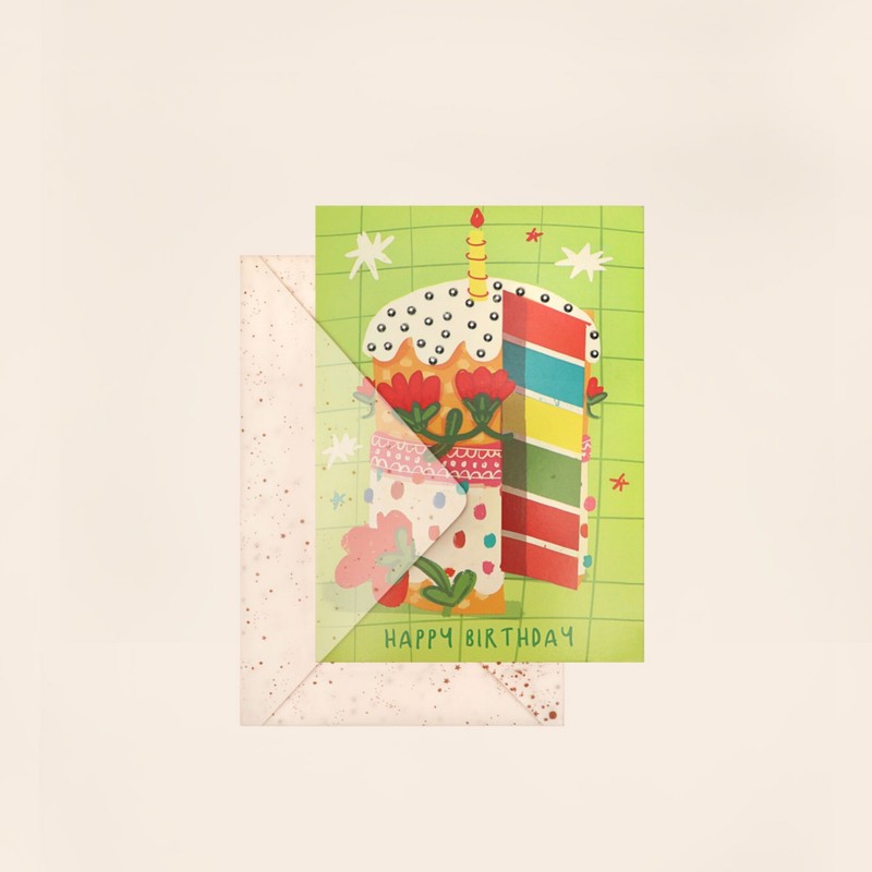 کارت پستال مریخ مدل Cake 6001جدید