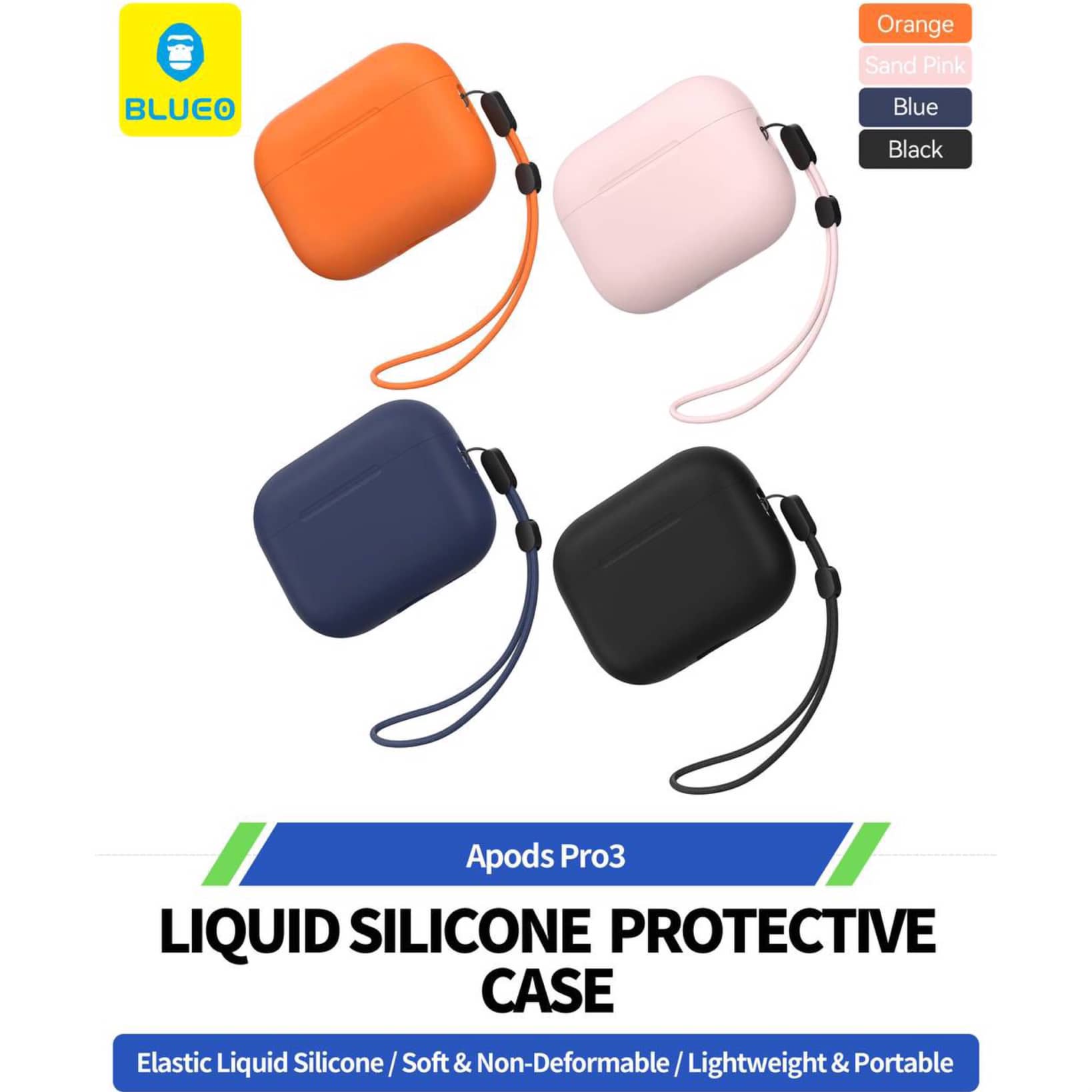کاور ایرپاد بلو Blueo Liquid Silicone Protective Case (GN996)جدید