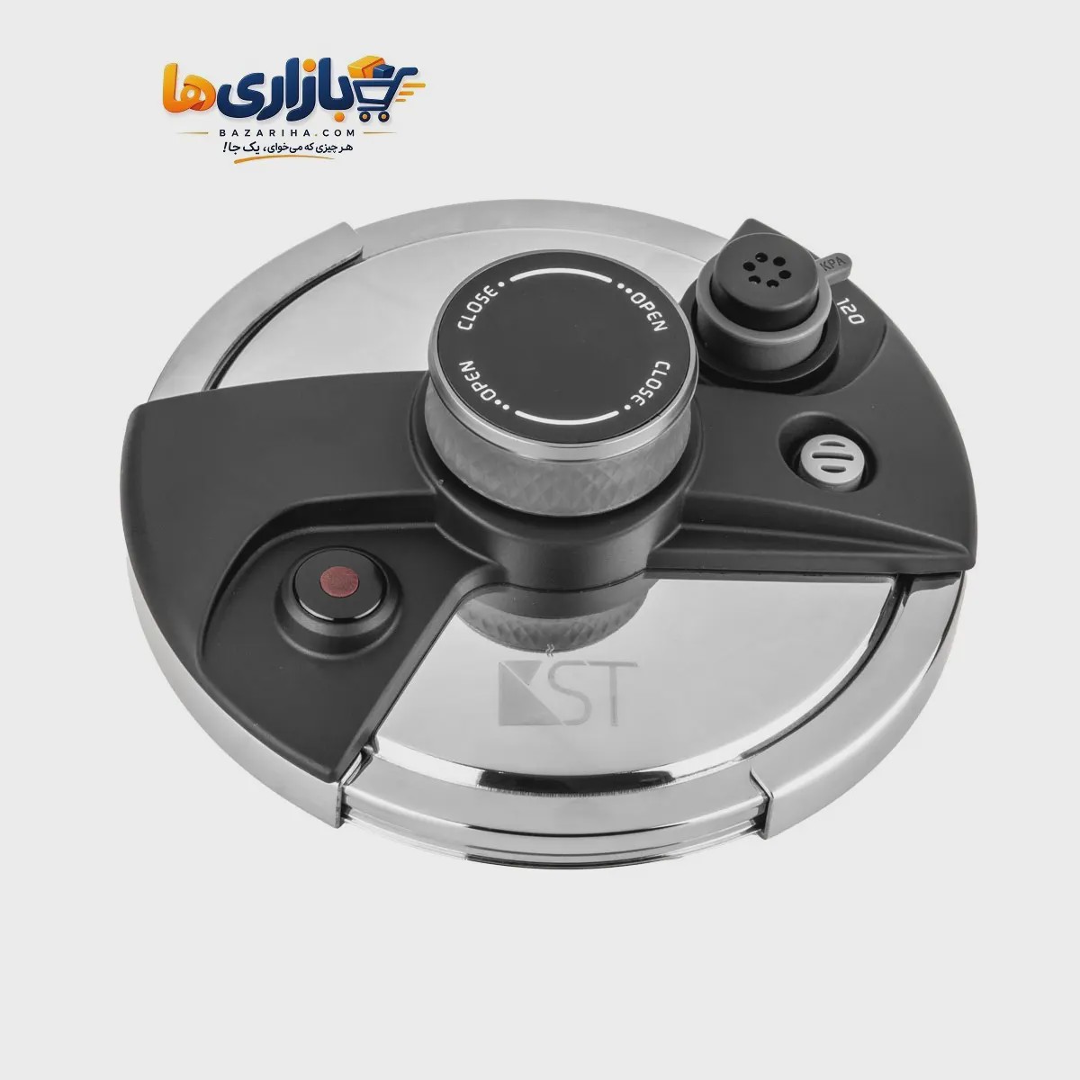 زودپز دو قلو استیل KST کد 6245 ارسال رایگان