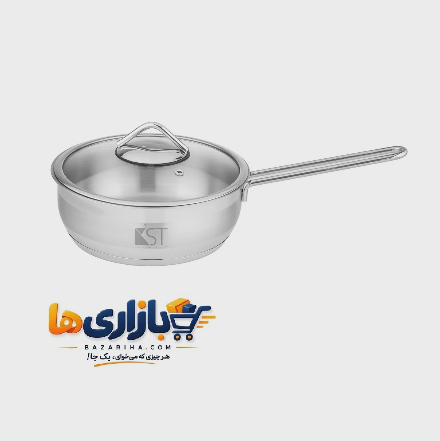 تابه سایز 16 تکدسته استیل KST کد 5015 ارسال رایگان
