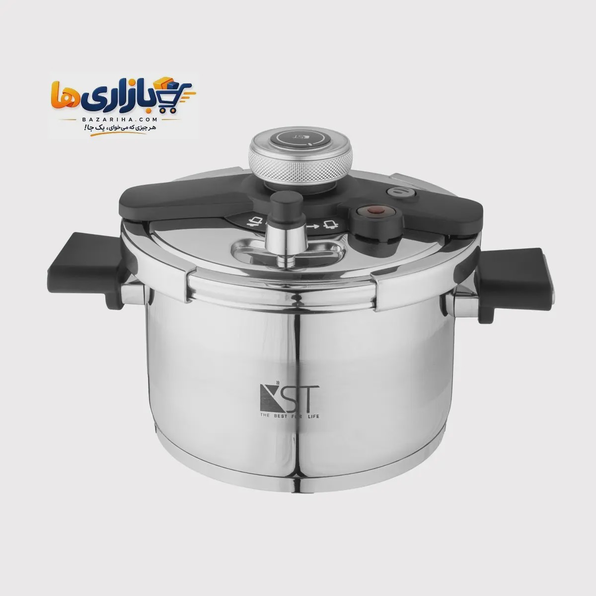 زودپز 6 لیتری استیل KST کد 6230 ارسال رایگان