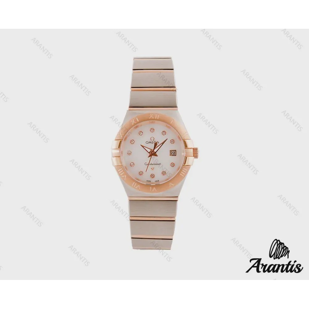 ساعت امگا کانسلیشن زنانه تقویم دار w-4173جدید