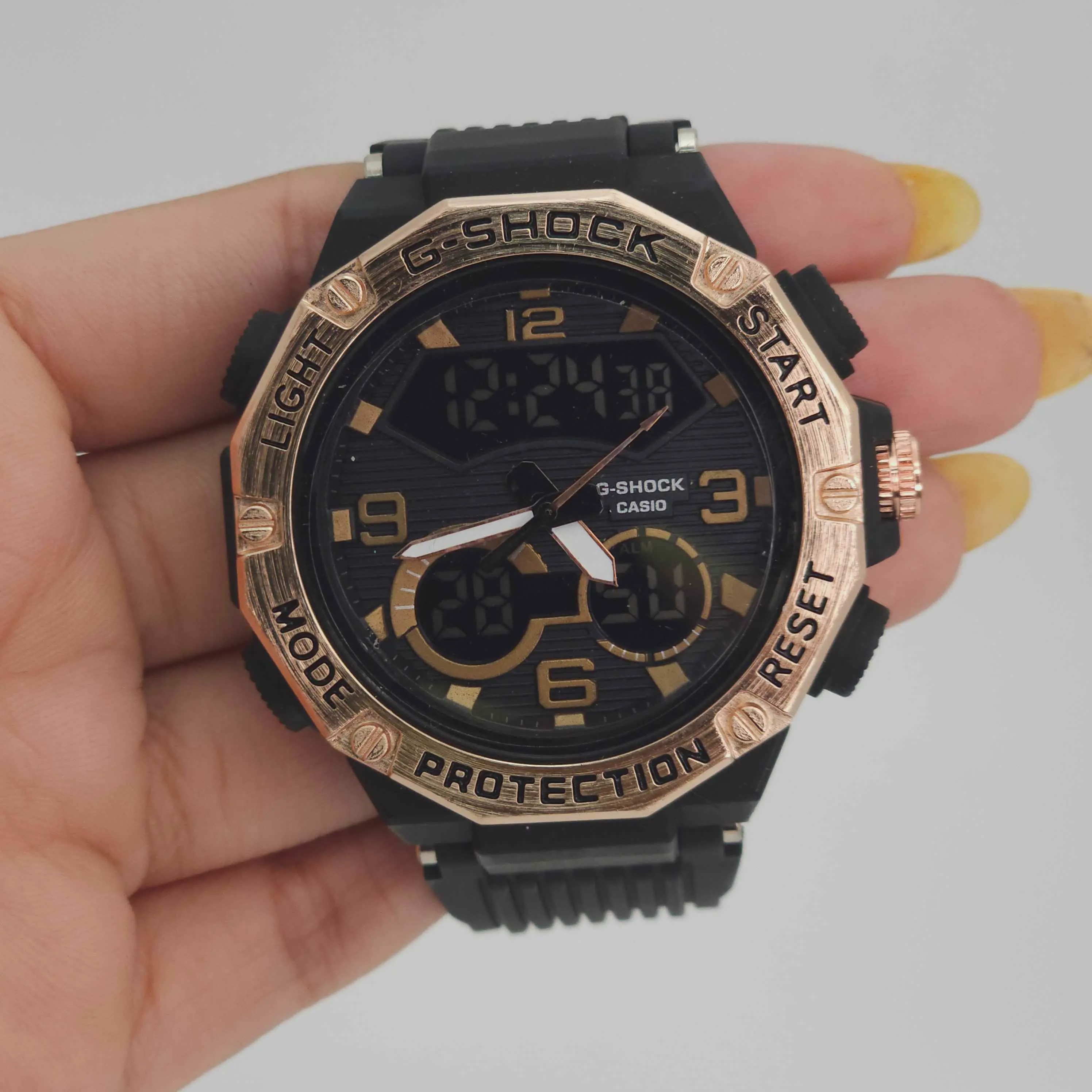 ساعت مچی مردانه جی شاک کاسیو Casio G-Shock GG-1000 دوزمانه با بدنه رزین کد 11620جدید