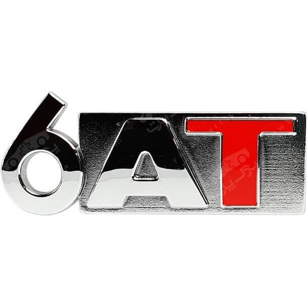 آرم 6AT روی گلگیر دنا پلاس