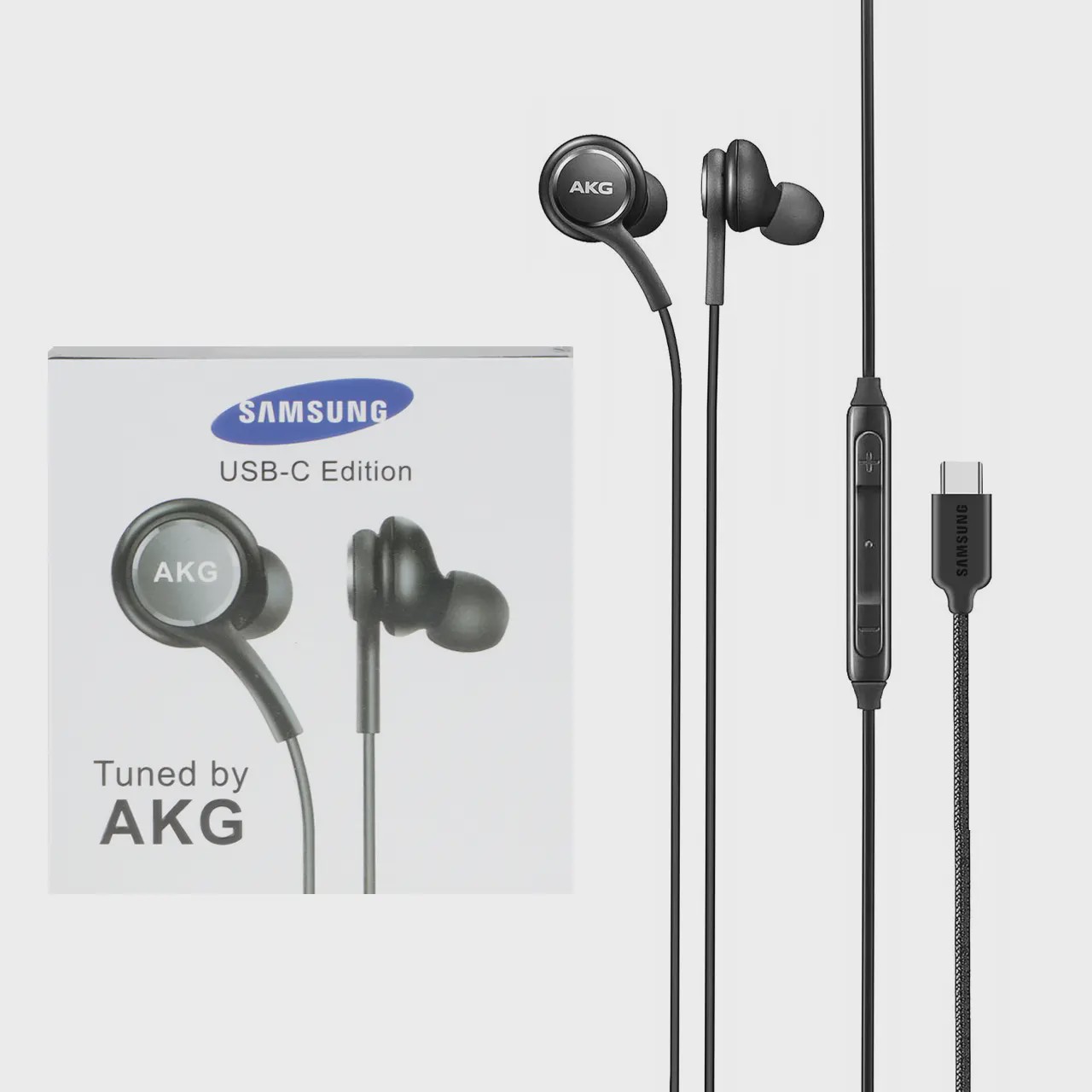 هندزفری با سیم با پورت Samsung Type-C مدل AKG - مشکی - DST (گارانتی شش ماهه) آوانور - پس کرایه