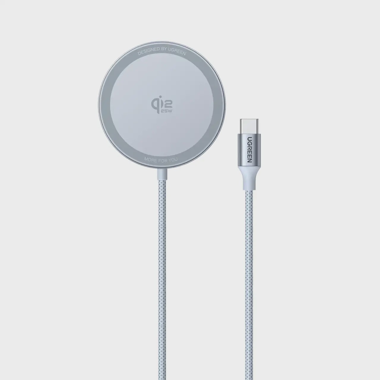 شارژر وایرلس UGREEN مدل MagFlow W753 25W - آبی روشن (گارانتی 18 ماهه آسان پیشرو)(55959) آوانور - پس کرایهجدید