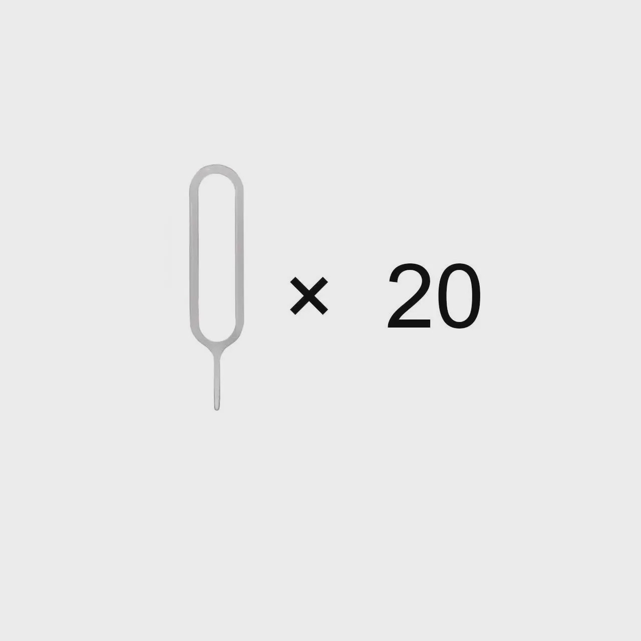 سوزن سیم کارت نقره ای کد 9 - ASP (بسته 20 عددی) آوانور - پس کرایهجدید