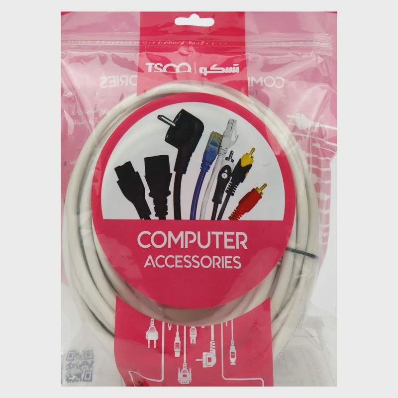 کابل شبکه TSCO UTP TNC610 Cat6 1mجدید