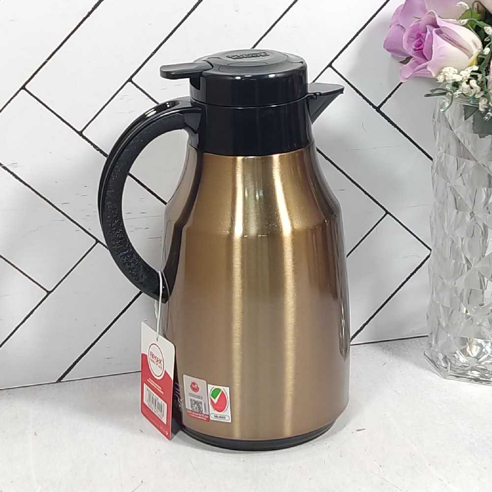 فلاسک 1 لیتری طلایی رگال مدل RGS01P (پسکرایه)جدید