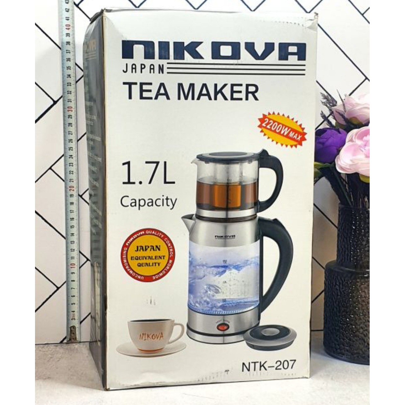 چای ساز روهمی نیکوا NTK-207 ژاپن 1.7 لیتری (پسکرایه)جدید
