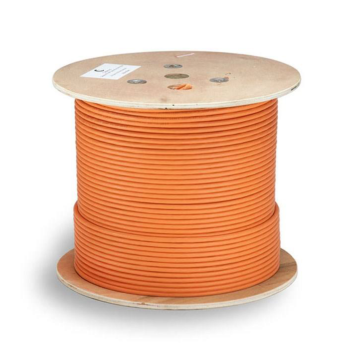 پخش همراه کابل شبکه cat6 Nexans 050 UTP - برند D-NET