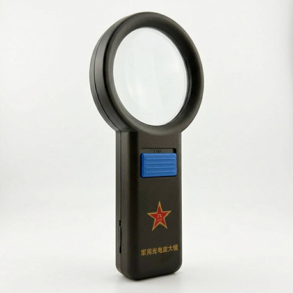 ذره بین چراغ دار مدل 80Mm