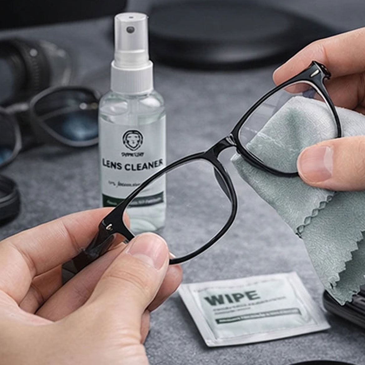 کیت تمیزکننده لنز گرین لاین Care Kit Clear 4 In 1 Lensجدید