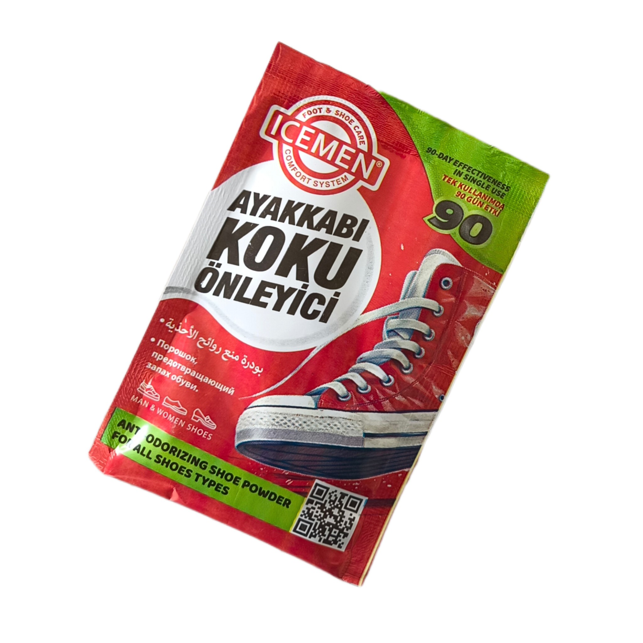 پودر بوگیر کفش آیس من ICEMEN جدید