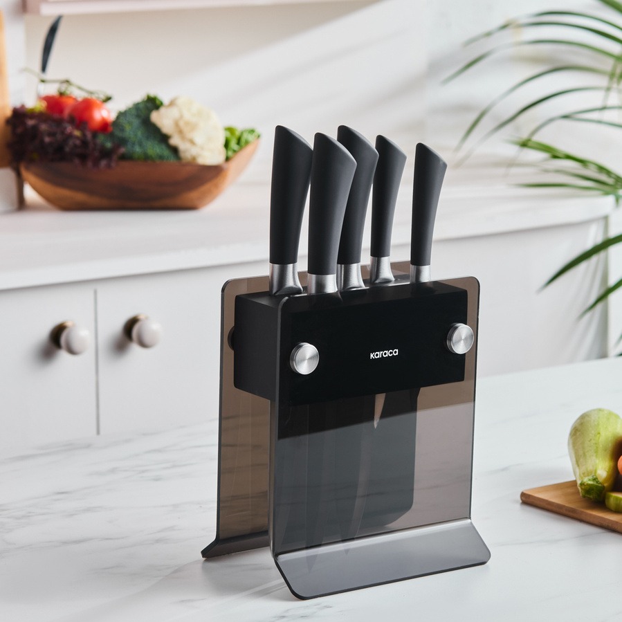 سرویس چاقوی 6 پارچه کاراجا Blacker