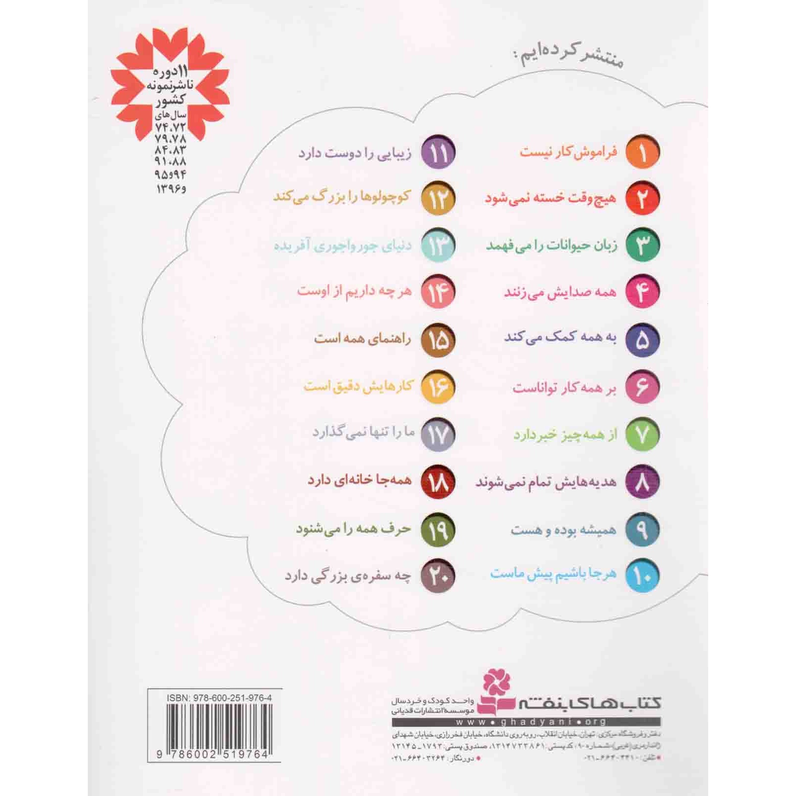 کتاب خدای ما چه جوریه؟ 19 - حرف همه را می شنود (545194, سید محمد مهاجرانی, قدیانی)