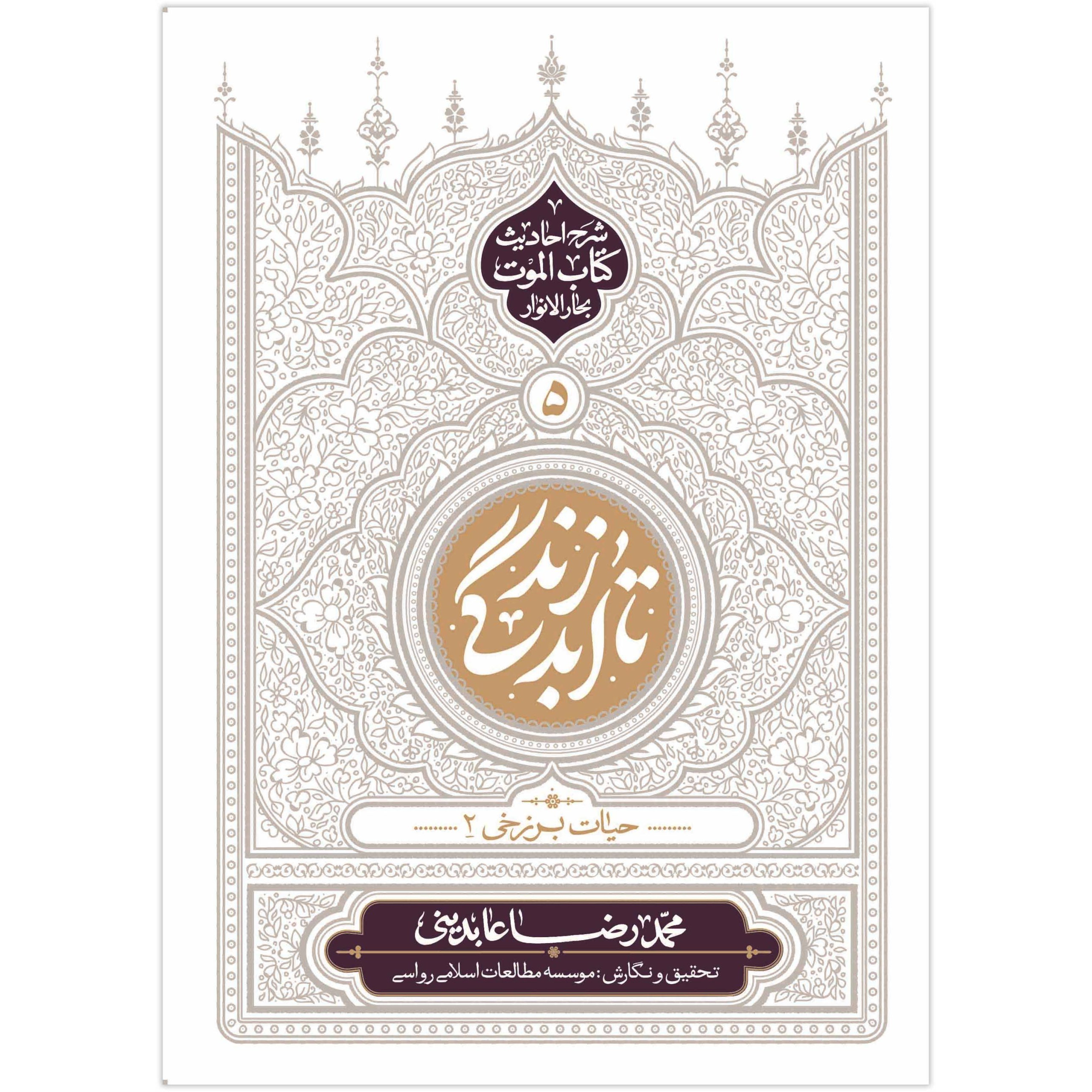 کتاب تا ابد زندگی 05 - حیات برزخی 02 (شرح احادیث کتاب الموت بحارالانوار) (466560, محمدرضا عابدینی, دفتر نشر معارف)
