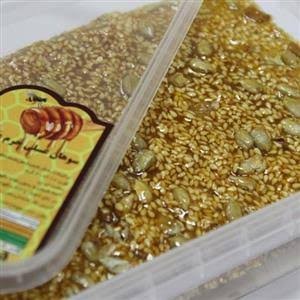 سوهان عسلی تخمه آفتابگردان